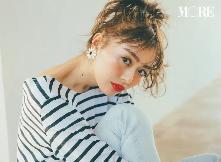 内田理央がお手本! ロング、ミディアム、ボブにおすすめの夏のヘアアレンジ 記事Photo Gallery_1_8