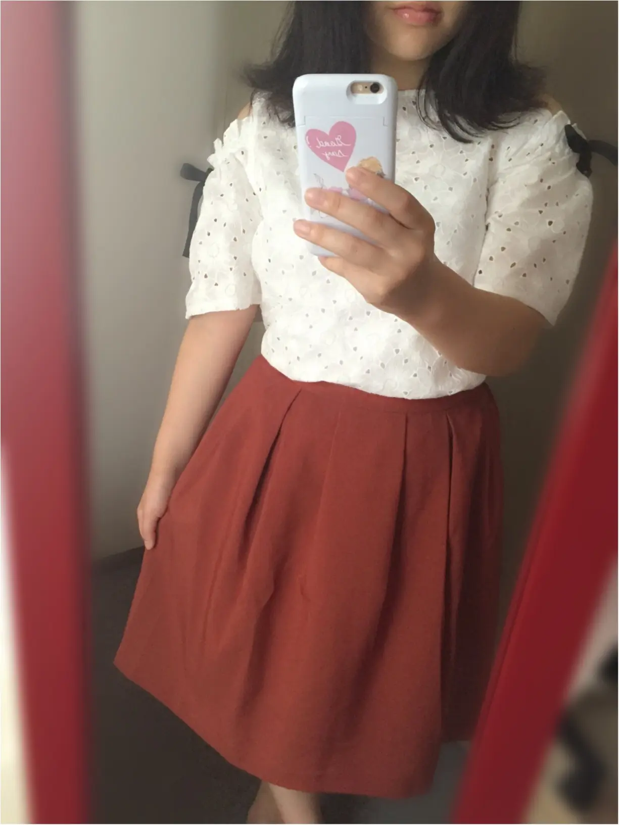 ついに!オフショルデビューしました\(^o^)/初めてでも挑戦しやすいオフショルとは?♡*_4