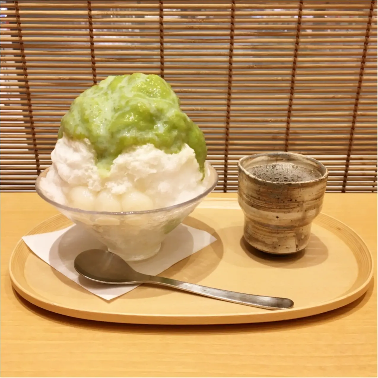 他では味わえない♡ つぶつぶした食感がたまらない!《 ずんだのかき氷 》が絶品♡_1
