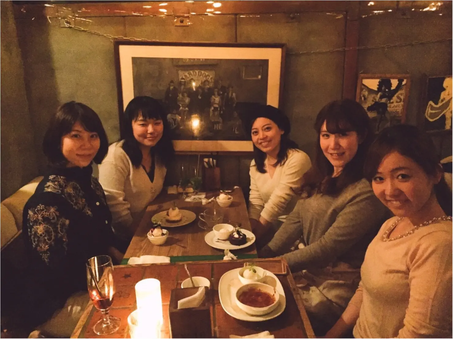 モアハピ部8期×9期で女子会♡渋谷の//and people//にて!_1
