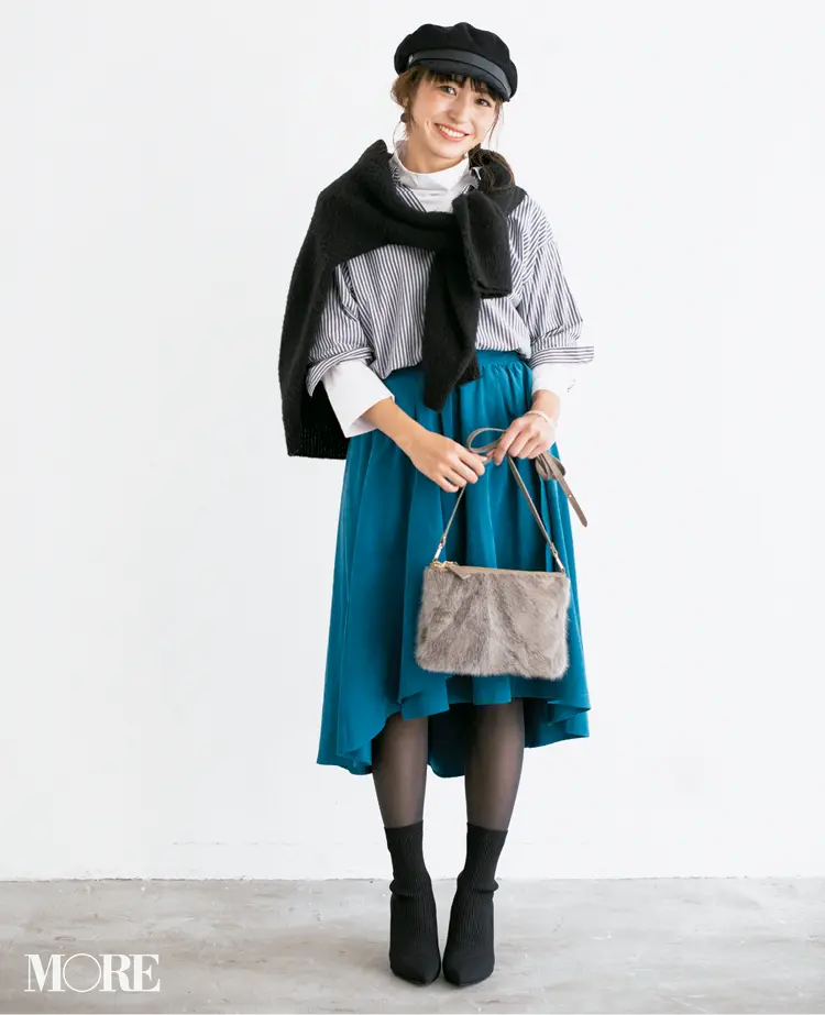 【読者変身】無難、甘すぎ、いつも同じ……きれい色スカートのお悩み、スタイリスト高野さんが解決します☆ 記事Photo Gallery_1_11