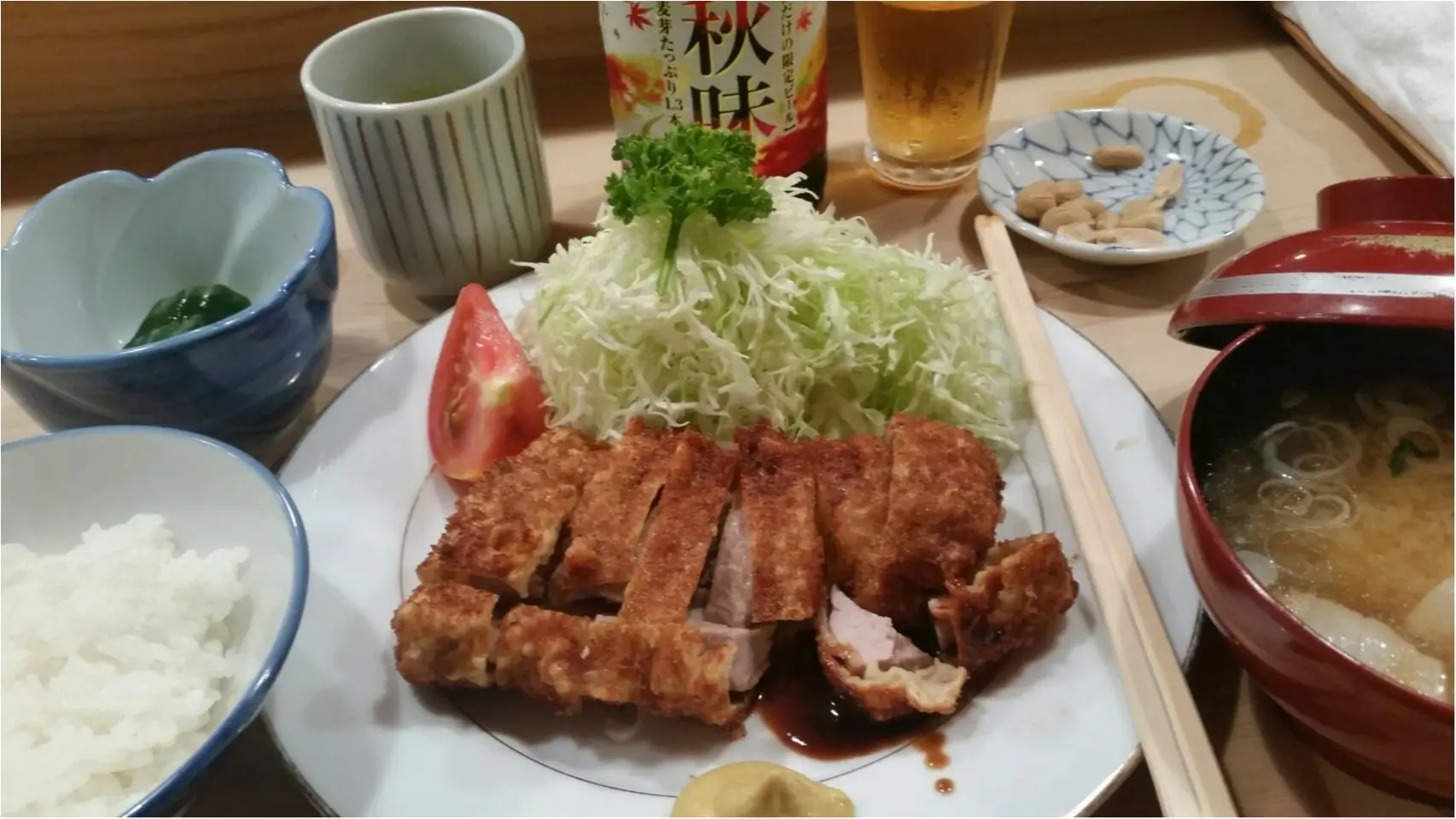 目黒駅から徒歩数分「とんき」はとんかつが美味しい上に店員さんが凄い!_6
