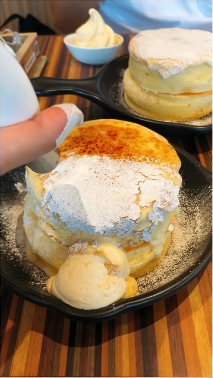 【120分待ちの超行列グルメ】『たまご専門店TAMAGOYA』の絶品ブリュレパンケーキ!!_5