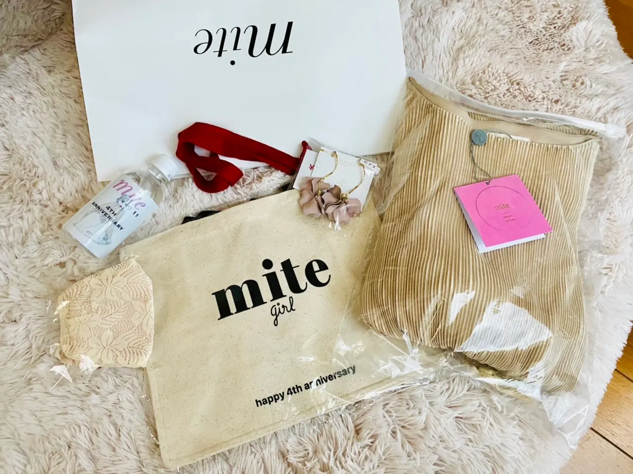 大注目ブランド【mite(ミテ)】超豪華ノベルティ付★4周年記念POPUPへ行ってきました♡_4