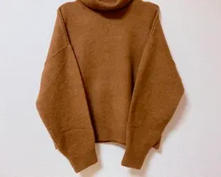 華奢見えの秘密はドロップショルダー《H&M》タートルネックセーター♡_2