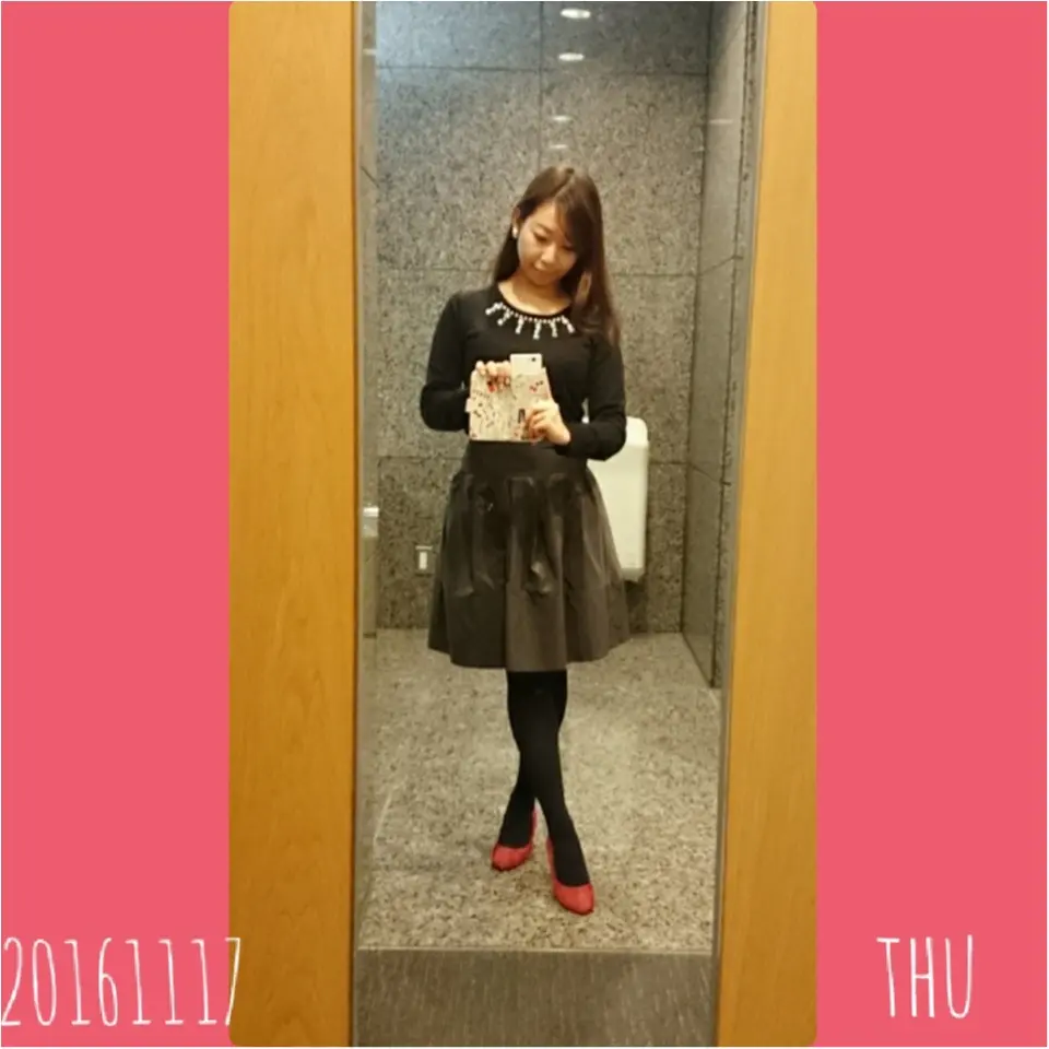 毎日スカート通勤♡レディライクな秋コーデを楽しもう!_4