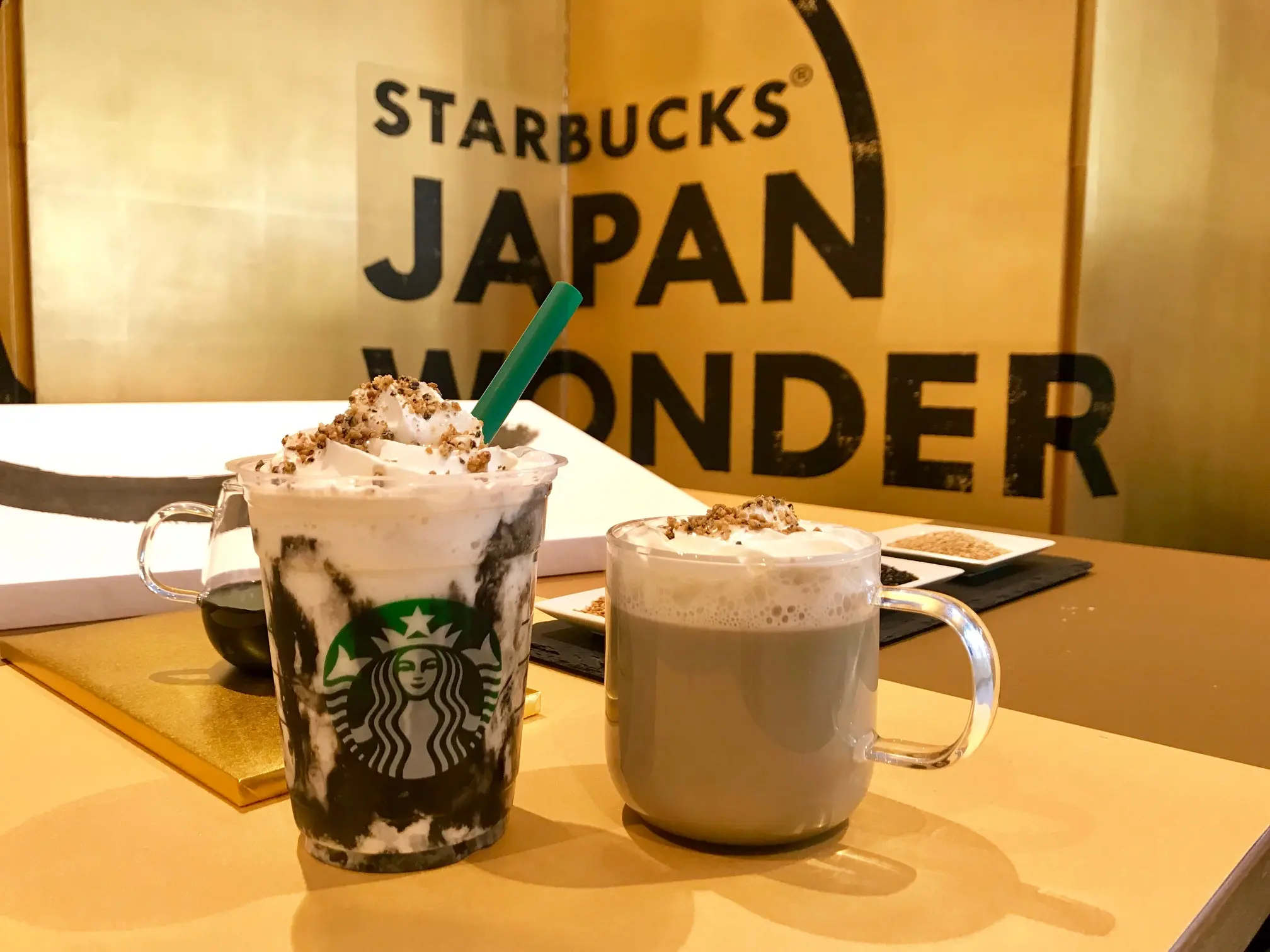 【スタバ新作試飲レポ】「ゴマ ゴマ ゴマ フラペチーノ」と「ゴマ ゴマ ゴマ ラテ」は、和菓子のような上品フレーバー♡_1
