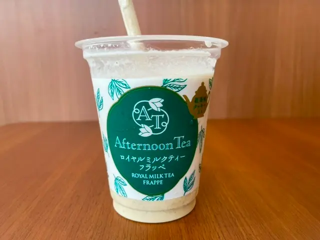 【ファミマ】《コンビニスイーツ》あのお店の紅茶がフラッペで楽しめる?!_6