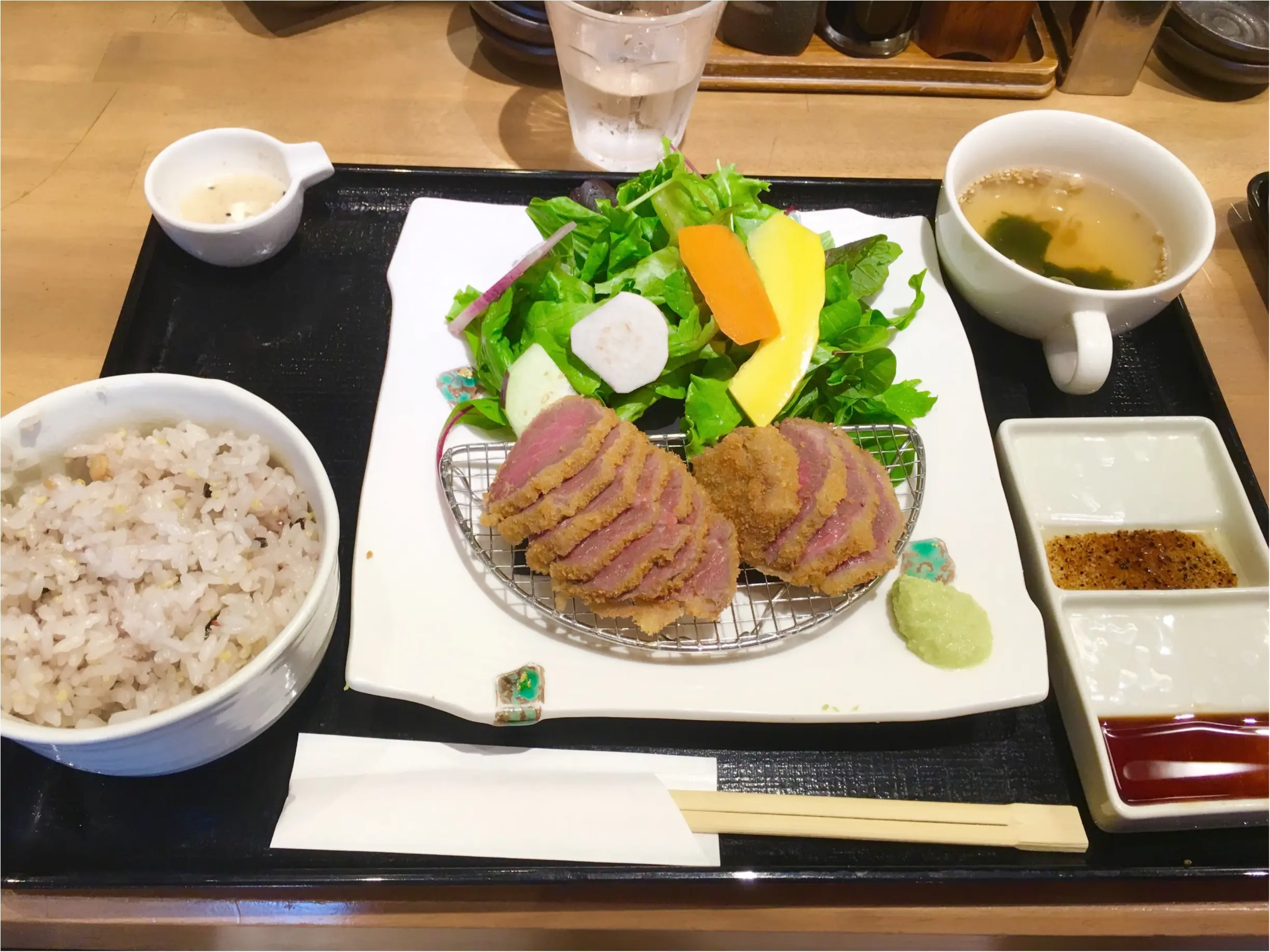 ♡霜降り和牛の【牛カツあおな】が美味しい♡モアハピ◡̈のぞみ♡_1