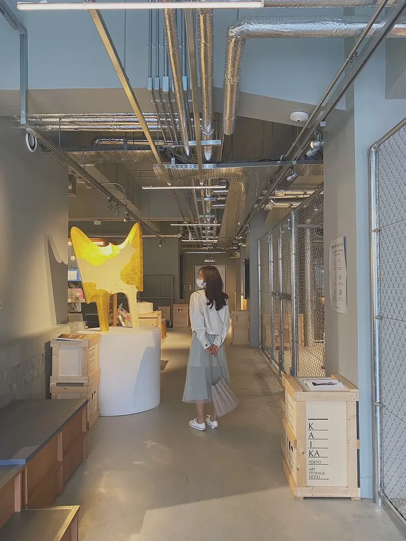 東京おしゃれホテルKAIKA 東京 by THE SHARE HOTELSの入口