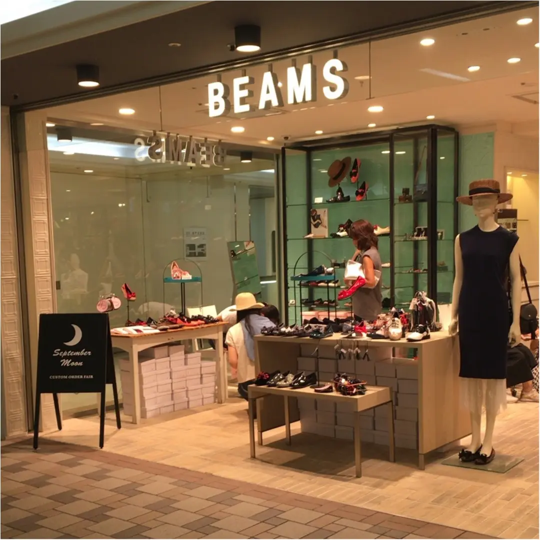 《世界に一つだけの靴》BEAMSで靴をデザインしちゃいました♡それがもうかわいいすぎる仕上がりに♡_1