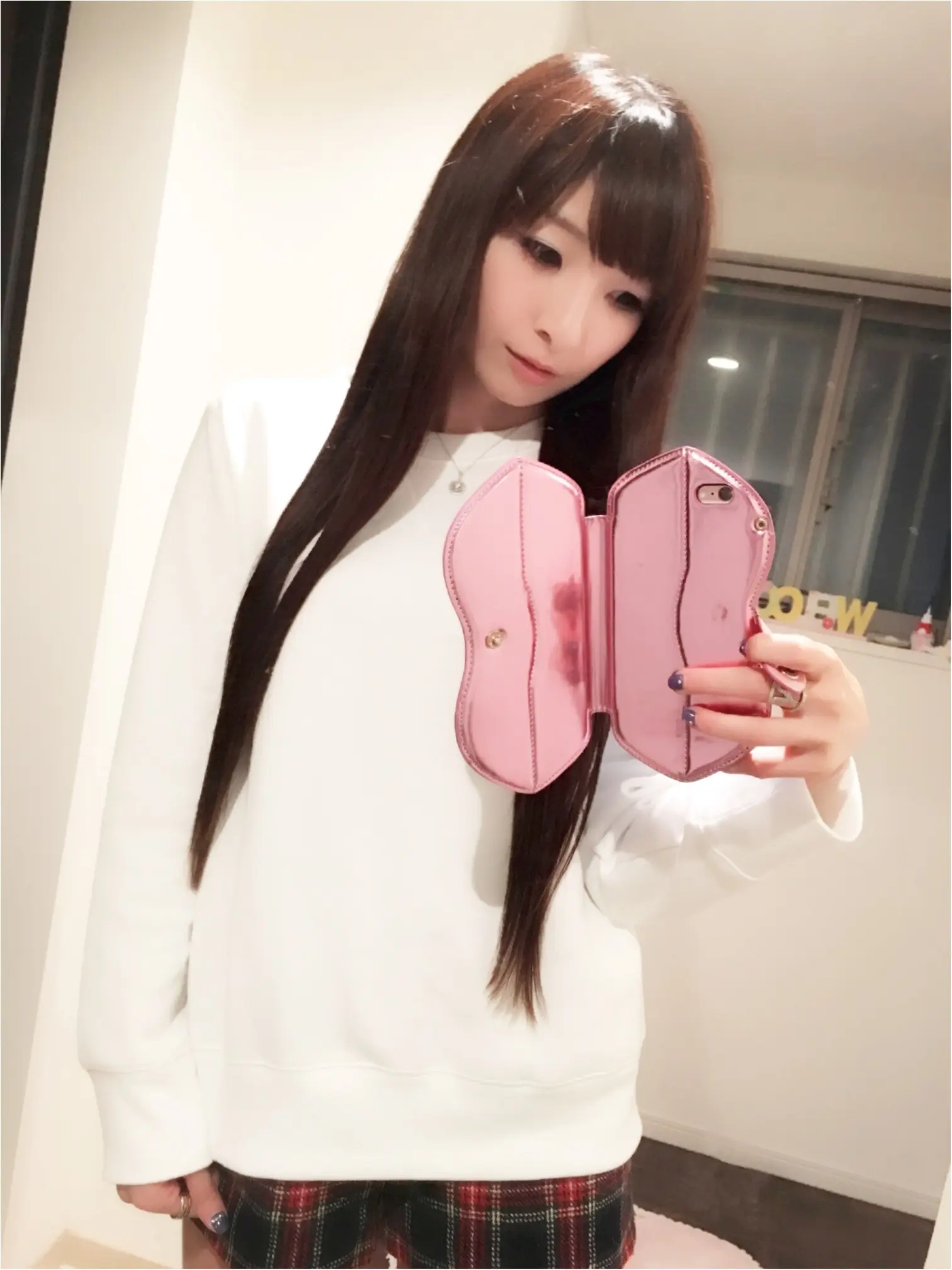 ♡GU◡̈990円!!【プチプラ】白スウェットコーデ♡モアハピ◡̈のぞみ♡_6