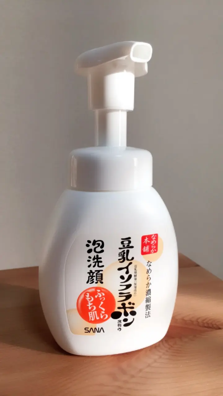 忙しい朝に!【豆乳イソフラボン】泡タイプ_3