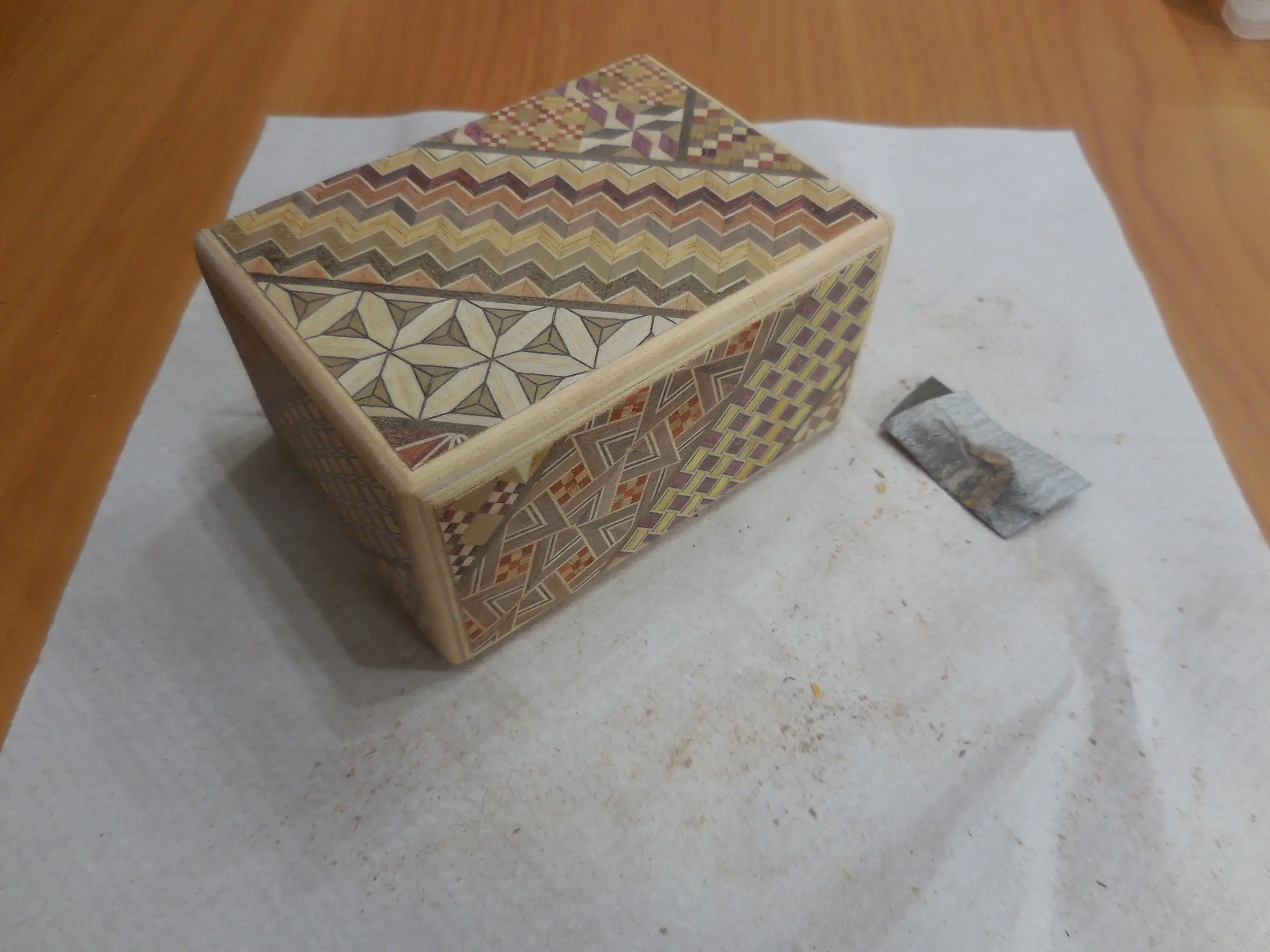 【箱根・寄木細工】秘密箱の工作体験をしてきました。_4