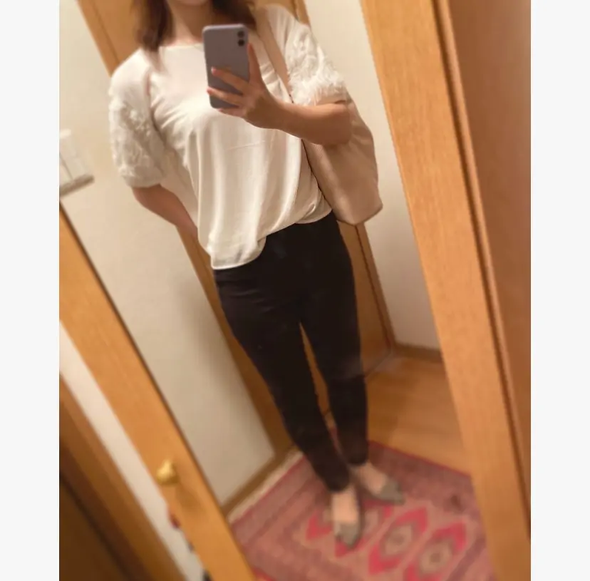 【オフィスコーデ】モノクロをUNIQLOでつくる4日間_5