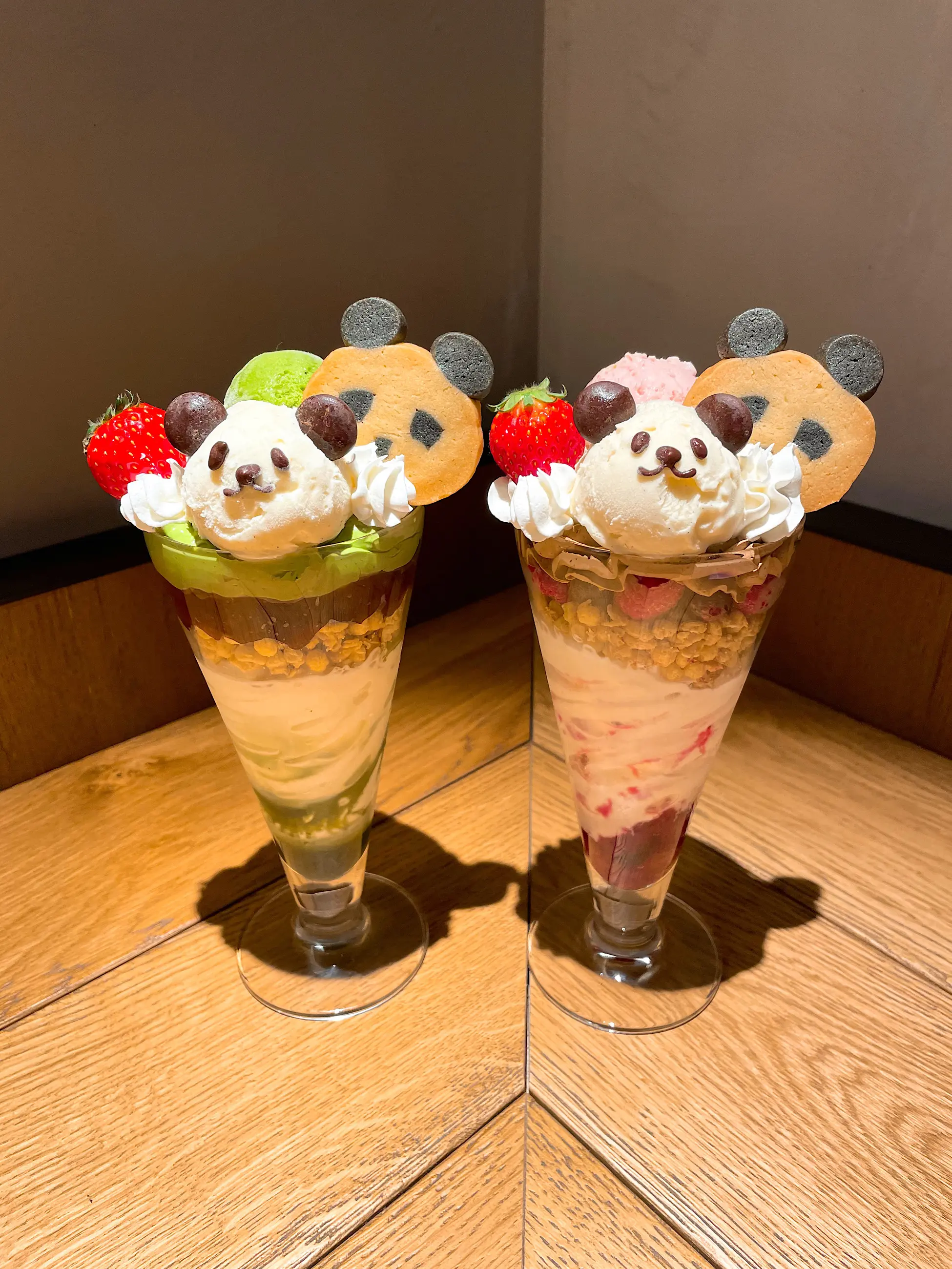 【おすすめ抹茶スイーツ】可愛らしい《パンダパフェ》に今月から新フレーバー登場♡_4