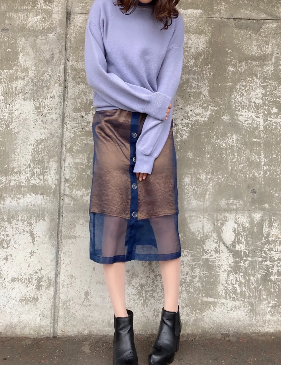 【GU】プチプラなのに高見えのリラックスニット♡豊富なカラバリで好きが見つかる♩スウェットライクハイネックセーター_1
