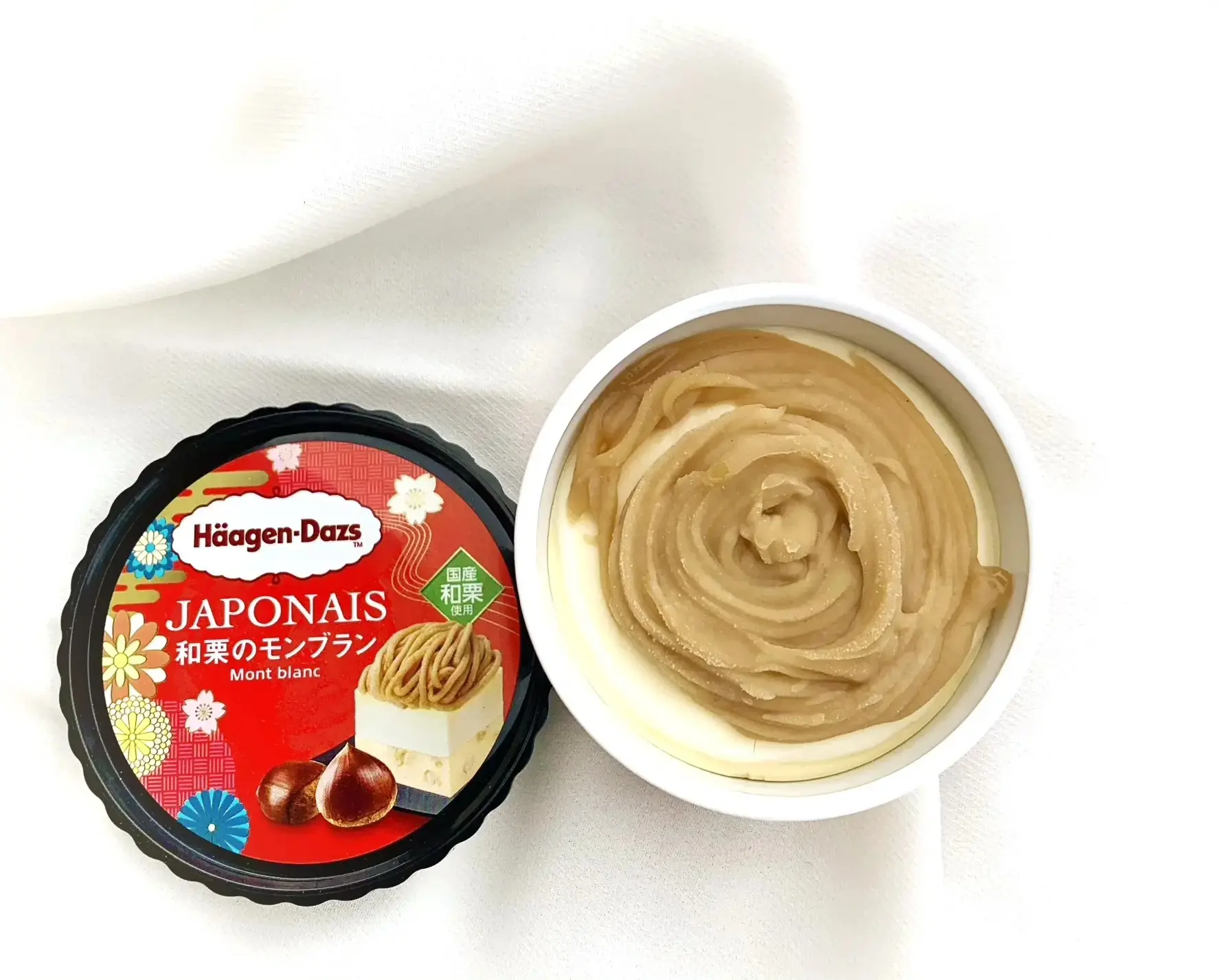 ハーゲンダッツ新作「ジャポネ 和栗のモンブラン」