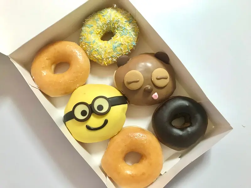 ミニオン限定ボックス「ダズン ハーフ セット ミニオン」中身