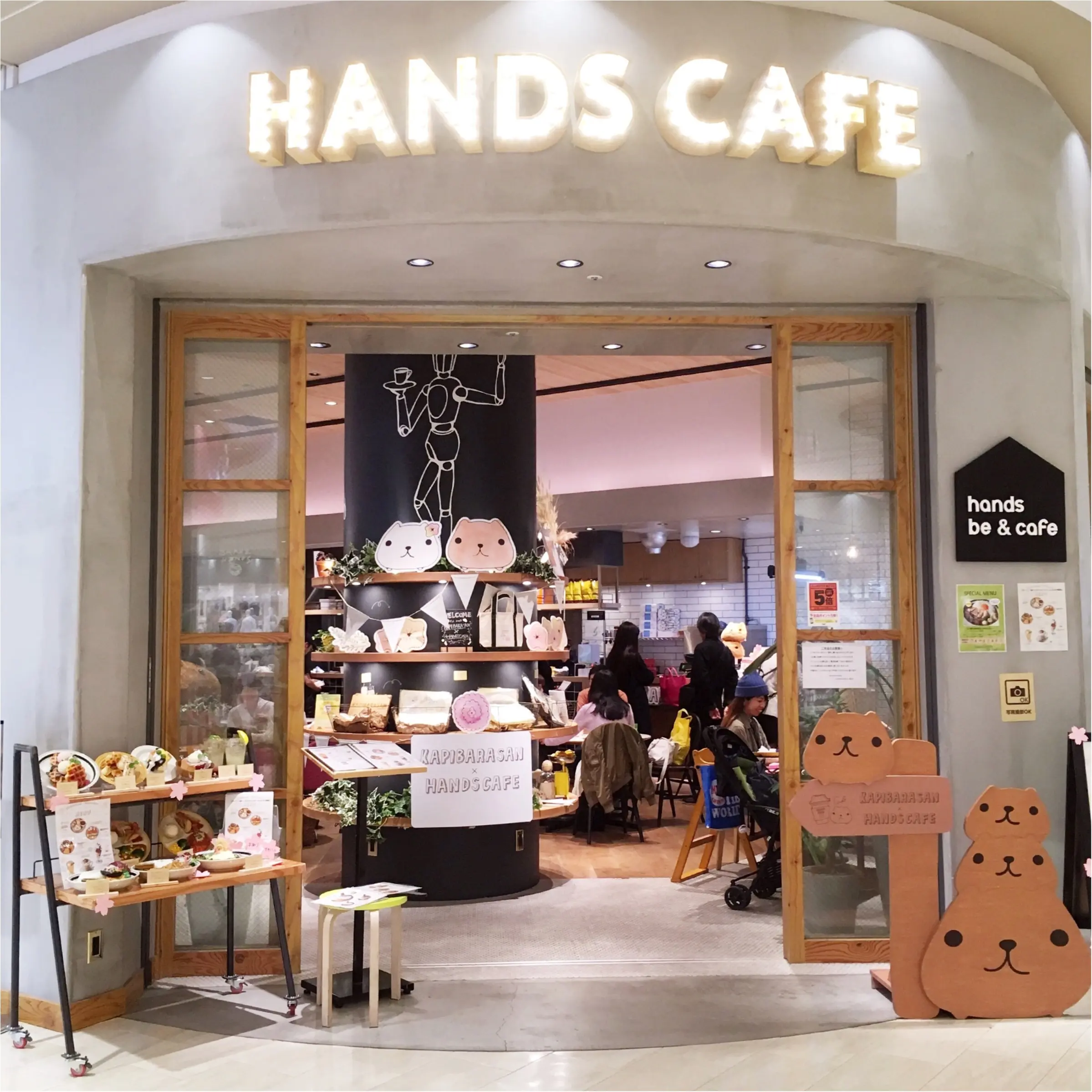 かわいすぎる新メニューが登場♡『カピバラさん×HANDS CAFE』に行ってきました٩(。•ω•。)و_3