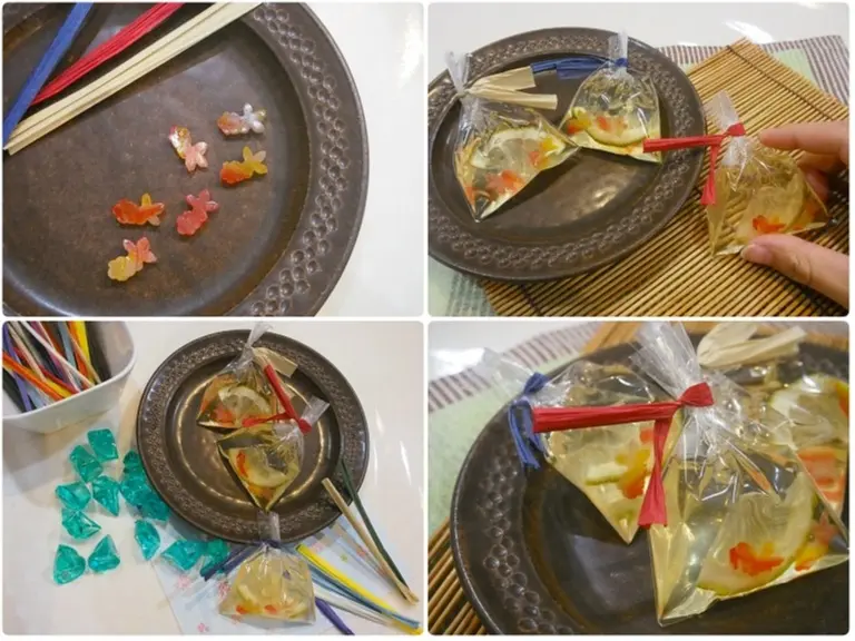 ユイミコさんに習う夏の和菓子作り体験で涼しげな「金魚の羊羮」にチャレンジ♪_4