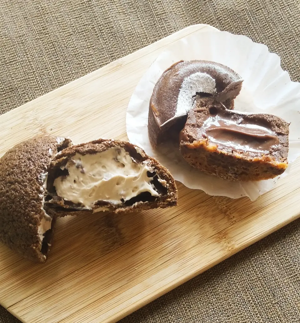 《ビアードパパ》とろ~り、ザクザク変わり種3種食べ比べ!!_2