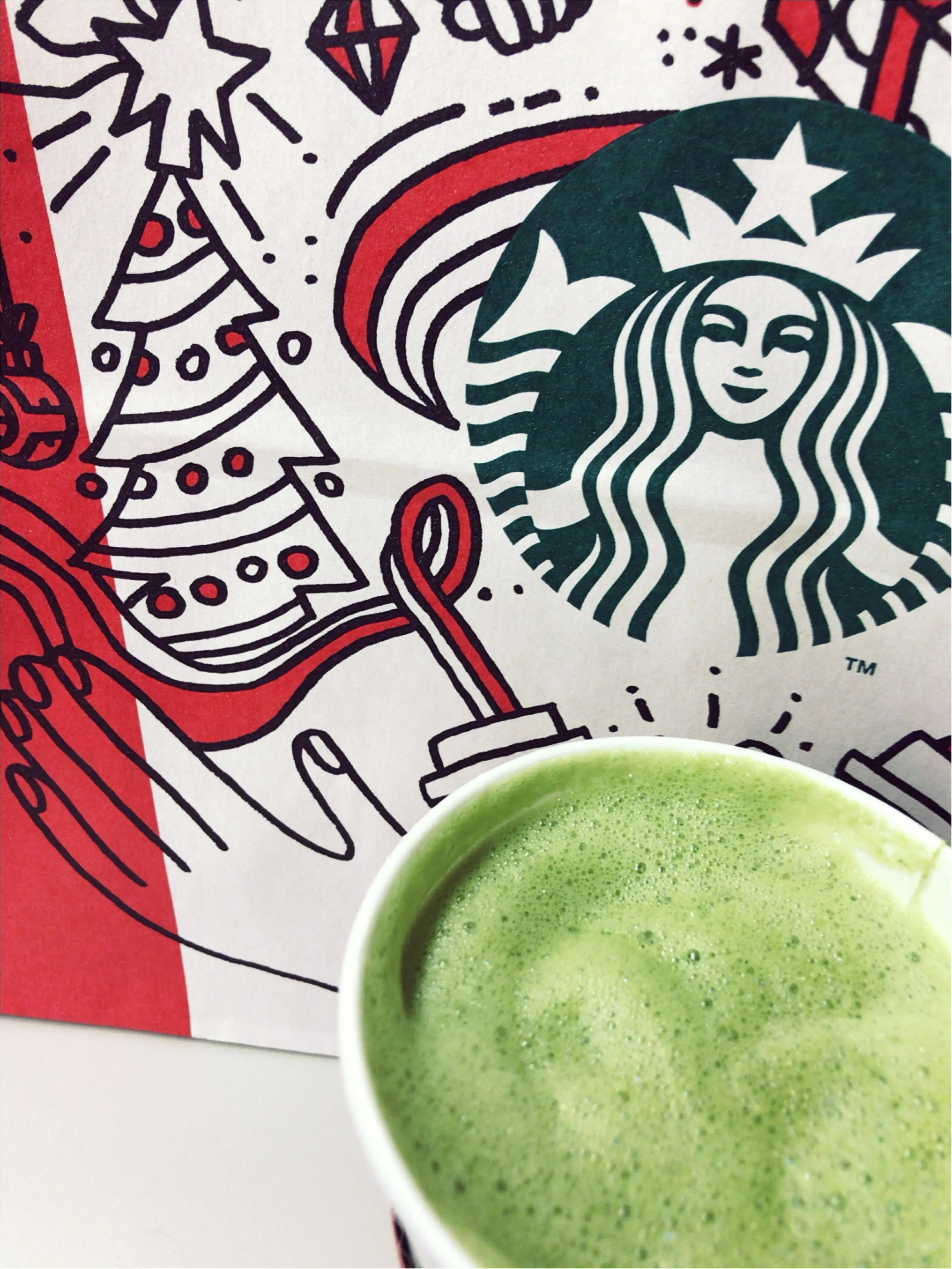【スタバ】12/6 START♡期間限定♡ 大人気の抹茶フラペチーノがレベルアップしたような最高にクリーミーな抹茶♡_1