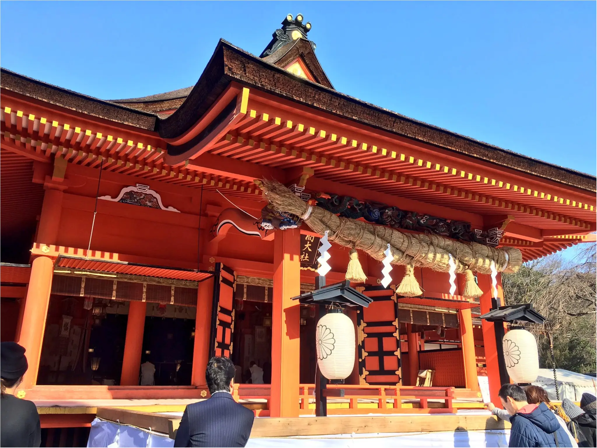境内から富士山が見える♡全国1,300社ある浅間神社の総本社【富士山本宮浅間大社】に初詣に行ってきました(*´ ˘ `*)_3