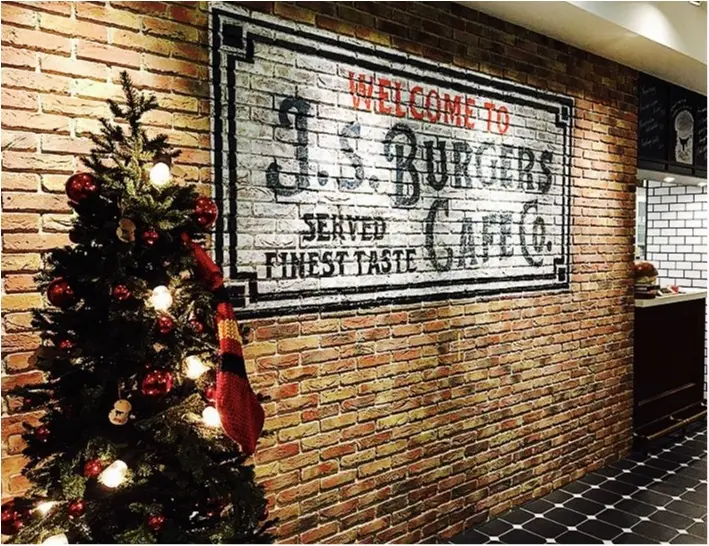 【J.S.Burgers Cafe】から《クリスマス限定メニュー》が新登場★ローストビーフとチキンバーガーが同時に堪能できちゃいます♡♡_1