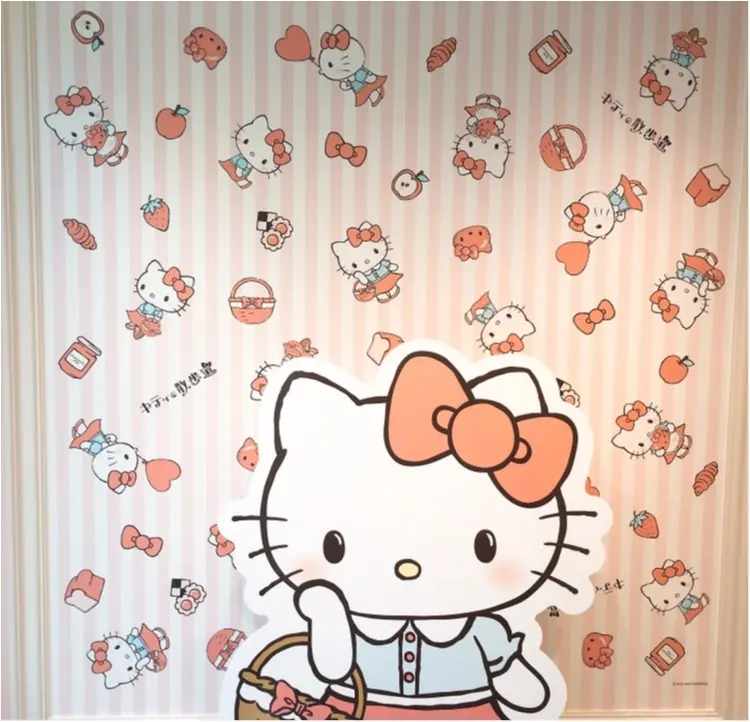 《キティちゃんのパン屋さんが原宿にオープン♡》かわいすぎるフード、限定グッツがたっくさん♡最後のページは初の試みです!!_3