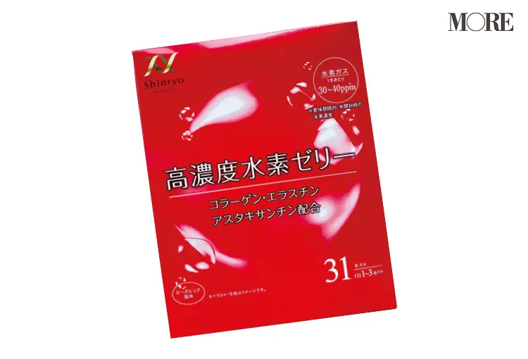 便秘や疲労回復に効果が期待できるという『高濃度水素ゼリー』をサッと摂取! ヘア&メイクアップアーティスト野口由佳さんのモーニングルーティン_5