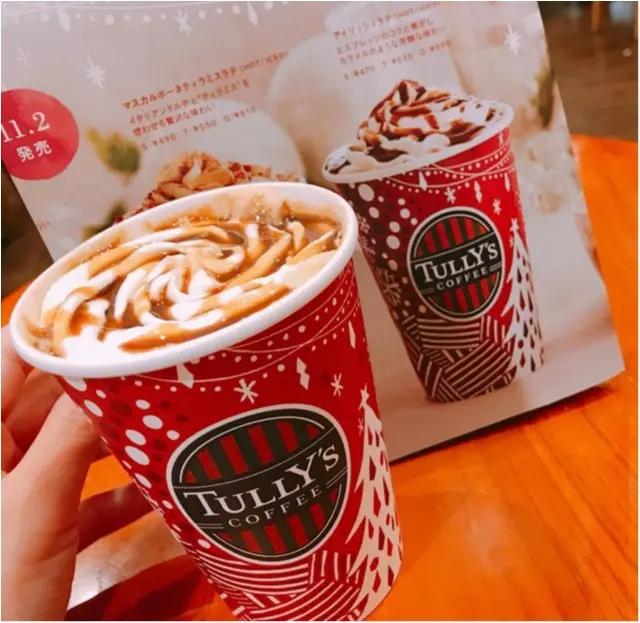 【TULLY'S】ホリデーシーズンドリンク第1弾★タリーズの冬ドリンクはコレに決まり!!_5
