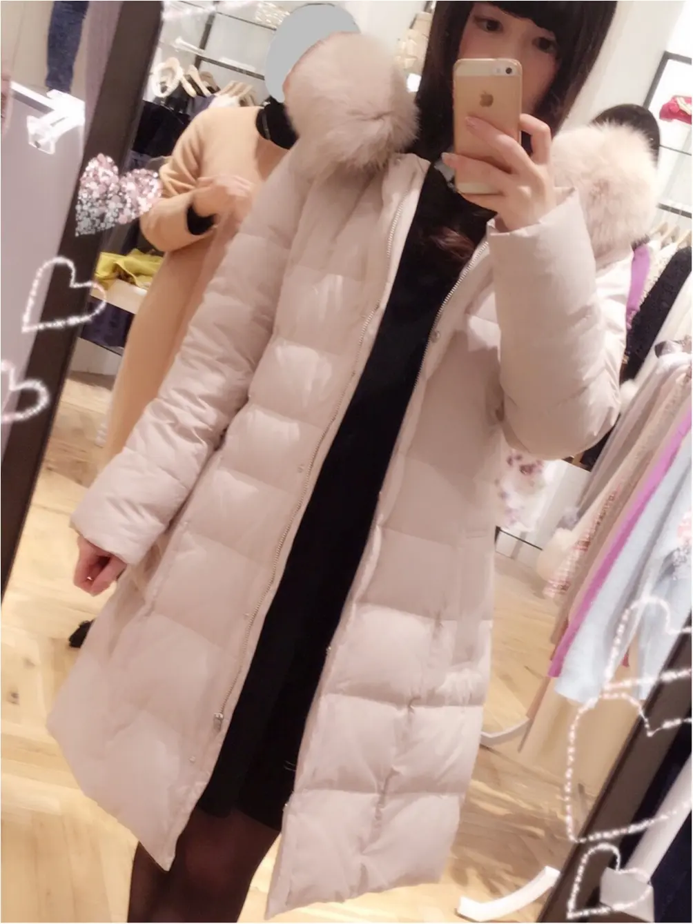 今年のクリスマスプレゼントは【Apuweiser-riche】の愛され美ラインロングダウンに決定♡_2
