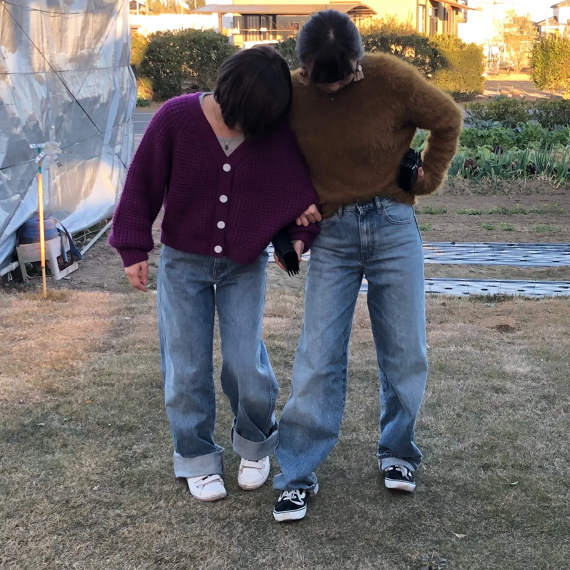 《UniqloU》春夏にもはけるデニムが可愛い!158cmと145cmがはくとこうなります!_3