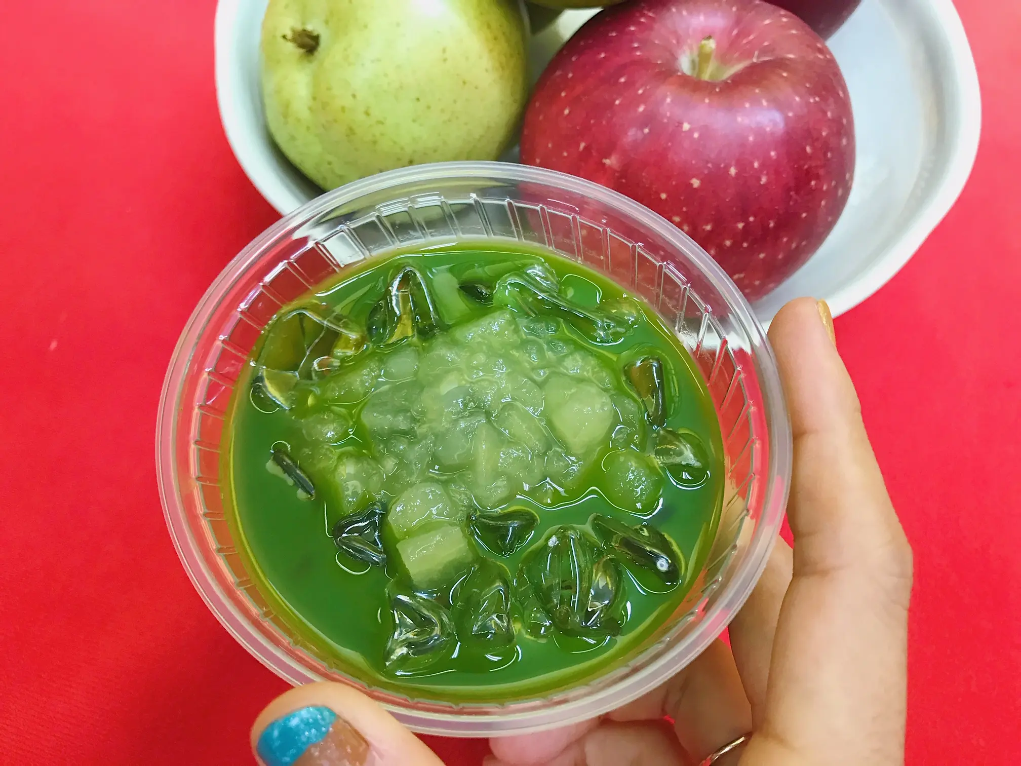 【タリーズ 新作レポ】定番化希望のおいしさ!! 「ほうじ茶リスタ」と「宇治抹茶フルーツティー ペア&アップル」を飲んでみた_5