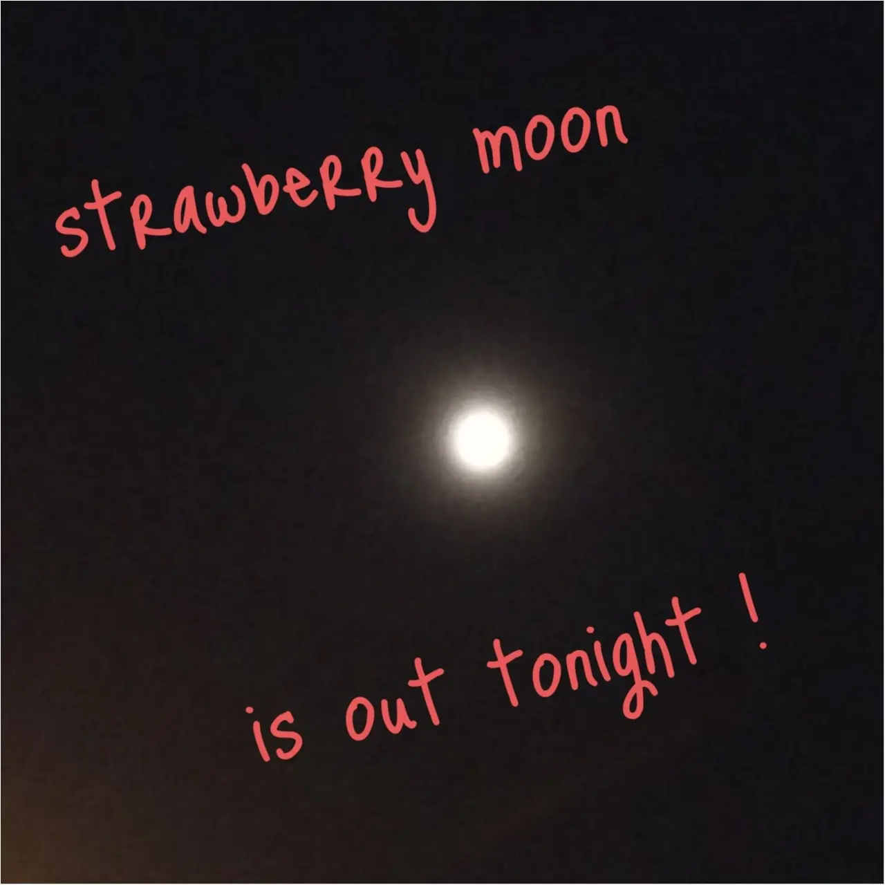 恋を叶えてくれる?!今夜はストロベリームーン♡_1