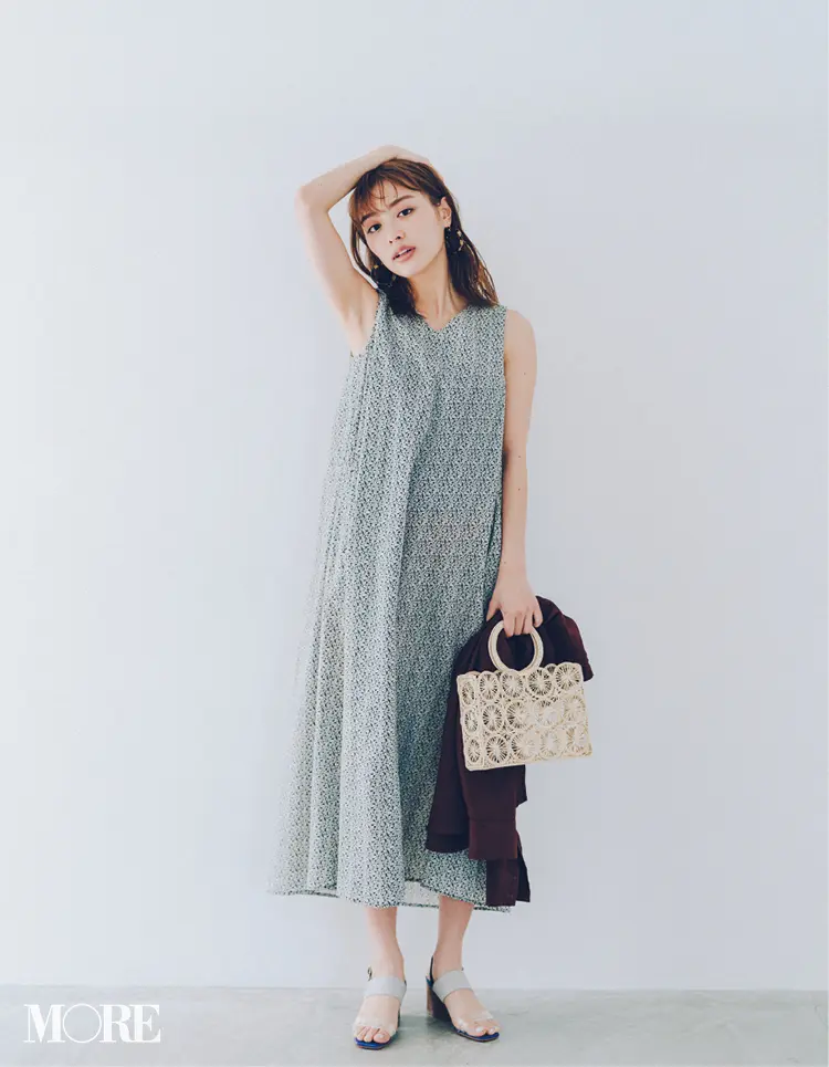 大人っぽいワンピと美脚パンツで 目指せ 自分史上最高にスタイルのいいコーデ 今週のファッション人気ランキング ファッション コーディネート 代 Daily More