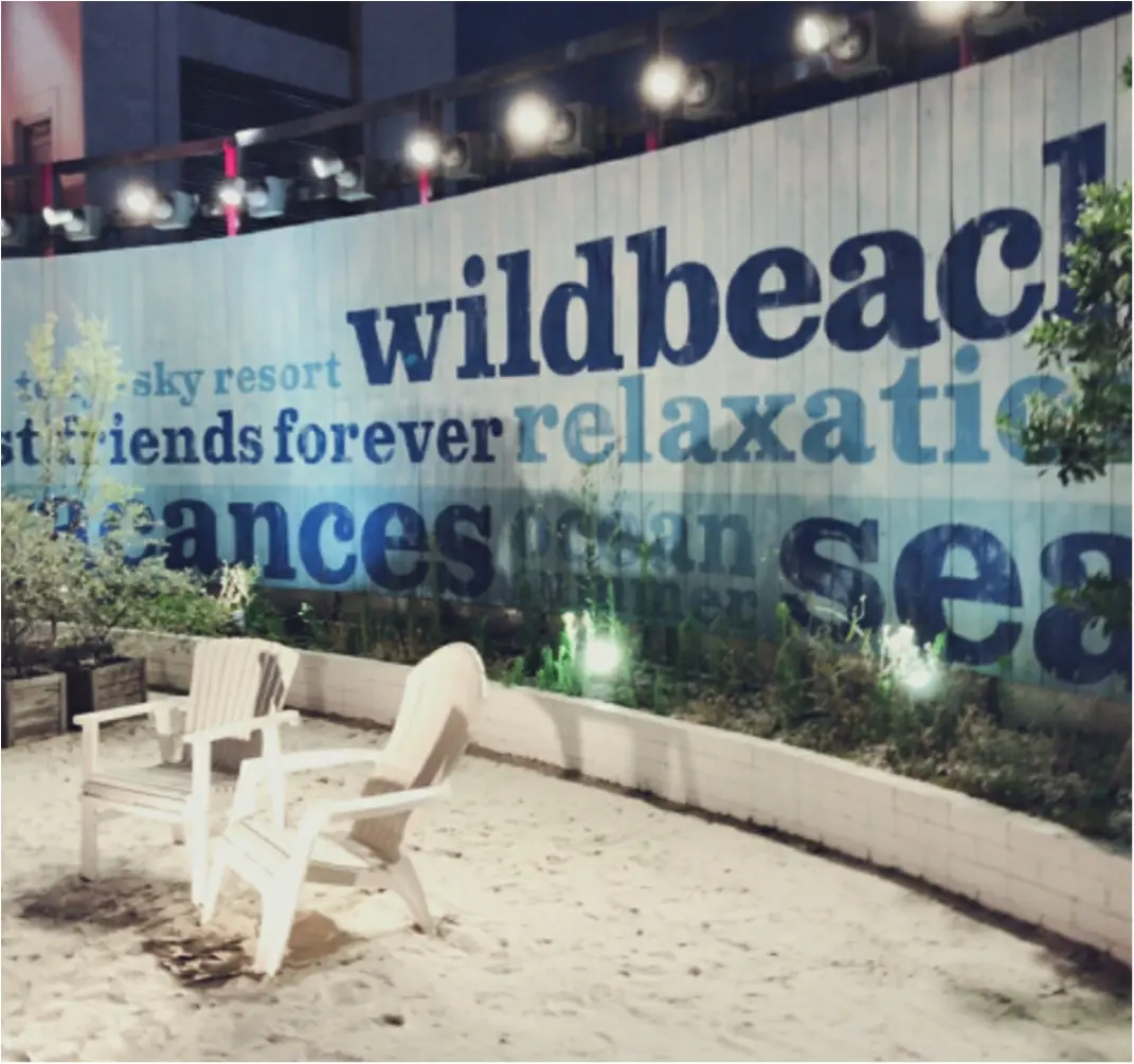 《東京のまんなかでBBQ!!》インスタ映えスポットもたくさん♡【WILD BEACH】_5