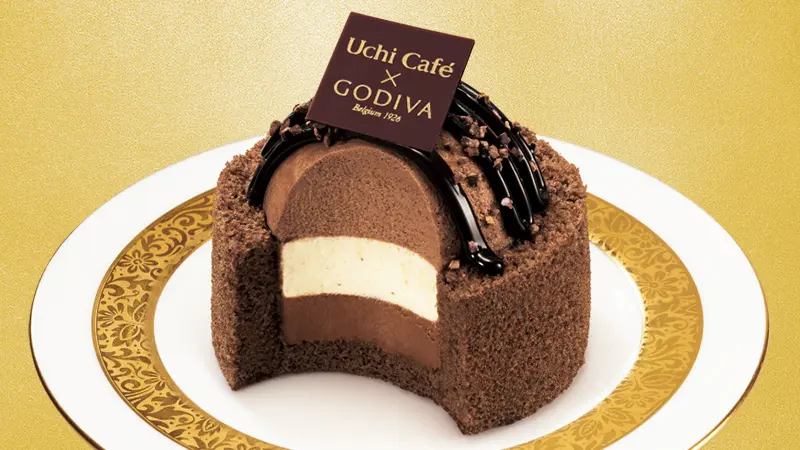『ローソン』×『ゴディバ』新作スイーツ「Uchi Café × GODIVA ショコラドーム ヴァニーユ」