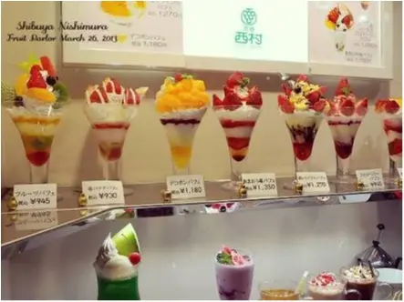 ♡桃をまるごと使った豪華パフェ【渋谷・西村フルーツパーラー】2300円♡モアハピ◡̈のぞみ♡_5