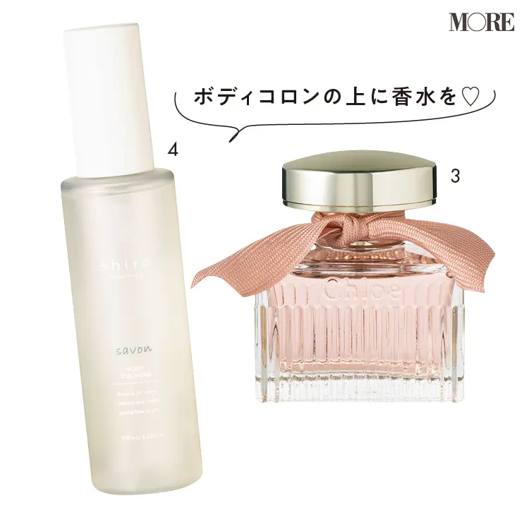 『クロエ』の香水、『サボン』のボディコロン