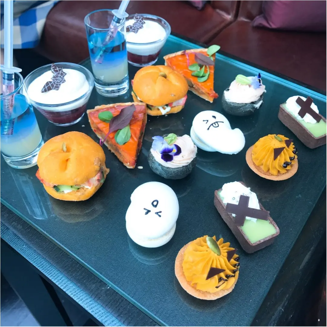 【ハロウィン限定】コンラッドでアフタヌンティー女子会♡_4