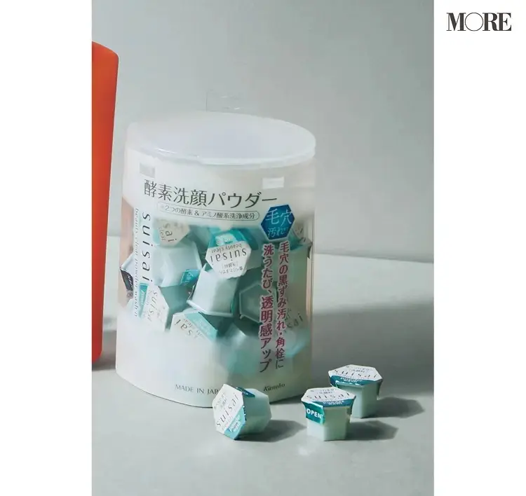 神崎恵おすすめのスイサイの酵素洗顔パウダー