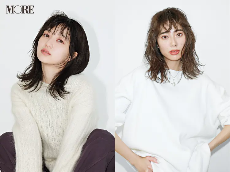 土屋巴瑞季と逢沢りなが通うヘアサロン ショスピエ アン レトン が作る絶賛ヘア Moreモデルの最新ヘア ビューティ コスメ メイク ヘア ダイエット Daily More