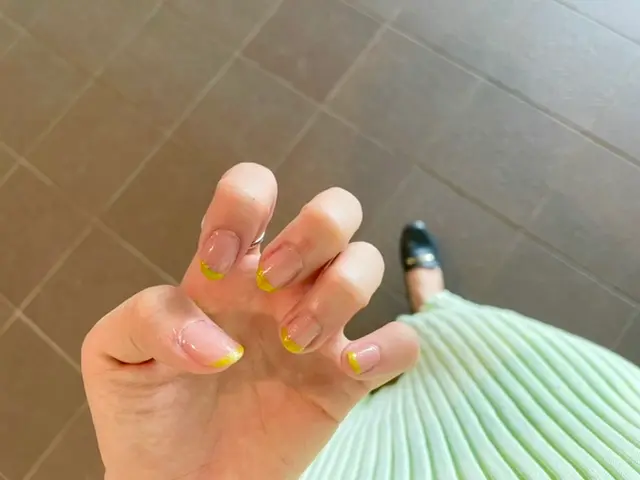 簡単で可愛い【セルフフレンチネイル】の作り方_1