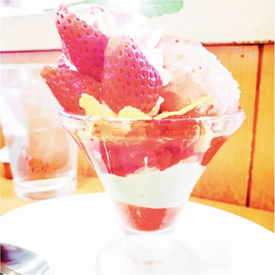 …ஐ 【ファミレス】苺が食べたい!限定!!頬がおちる春デザートを楽しむには、デニーズへGO!! ஐ¨_3