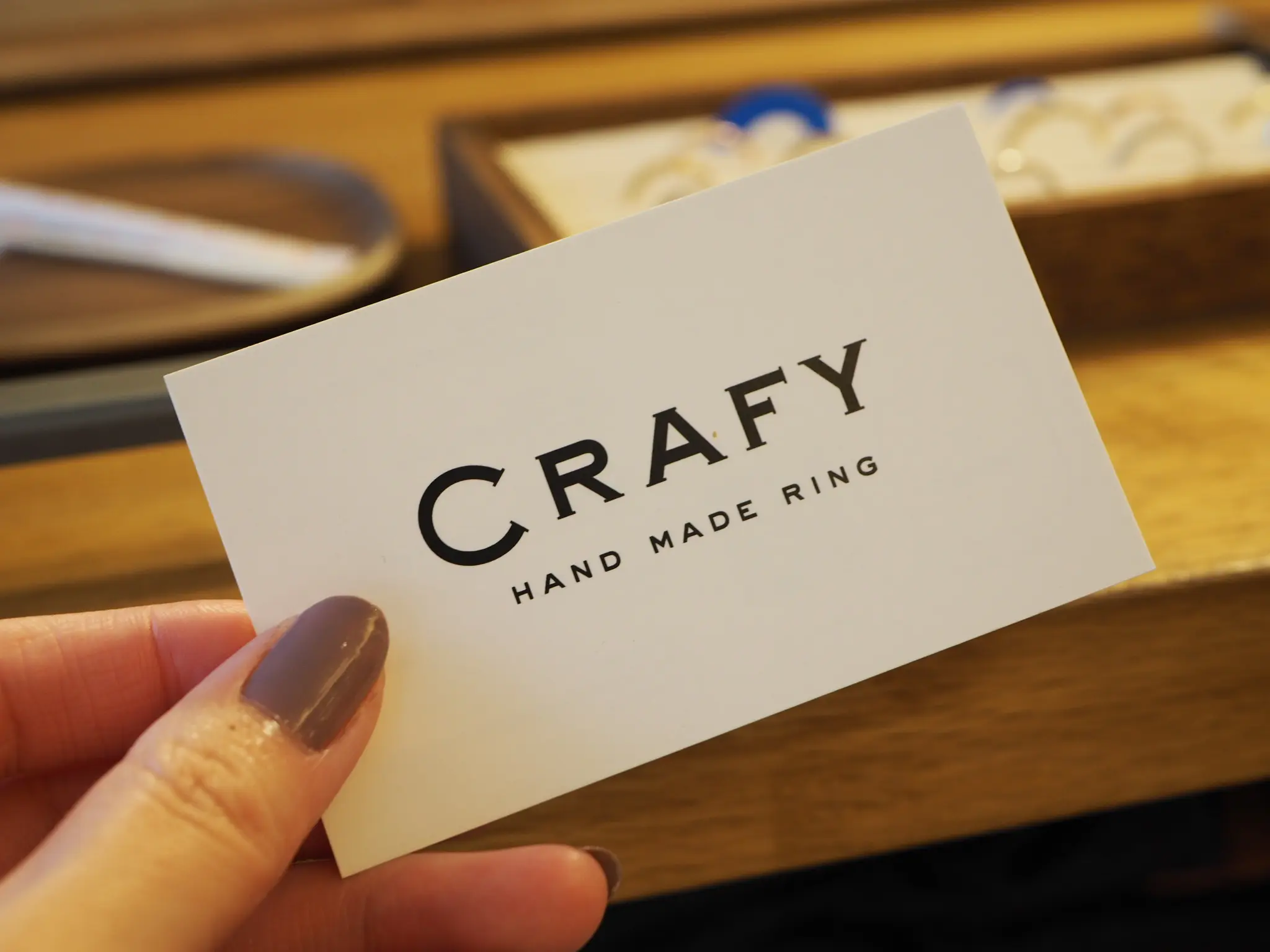 【CRAFY 表参道】さんで作った、手作り結婚指輪の話❃❃❃_2