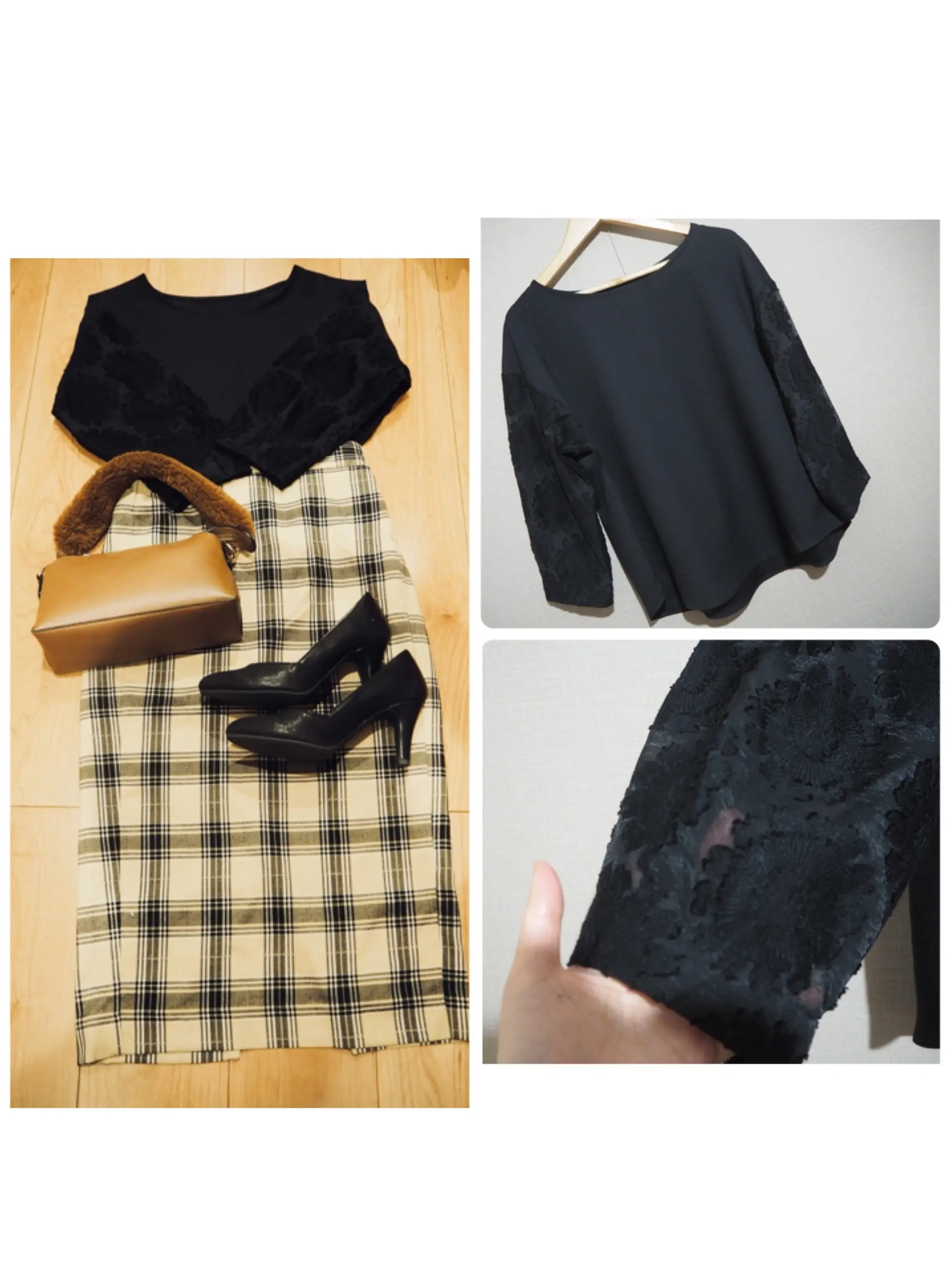 【GU購入品】今買って春まで使える!袖の透け感が可愛いブラウスをGETしました❤︎_4