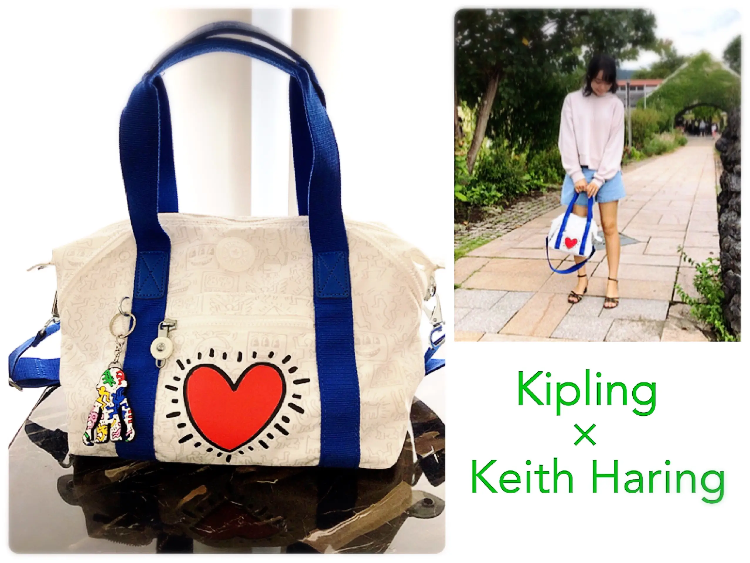 【NEW!】《Kipling×Keith Haring》ポップなデザインがファッションのアクセントに♡ GoTo Travelに大活躍の2wayバッグ!_8