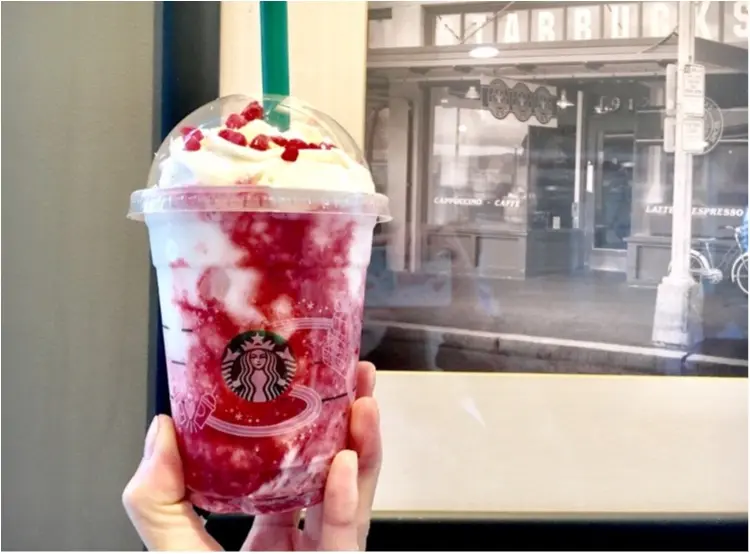 【スタバ】今日からホリデーシーズン!《新作フラペチーノ》が美味しくて可愛すぎます❤️_2